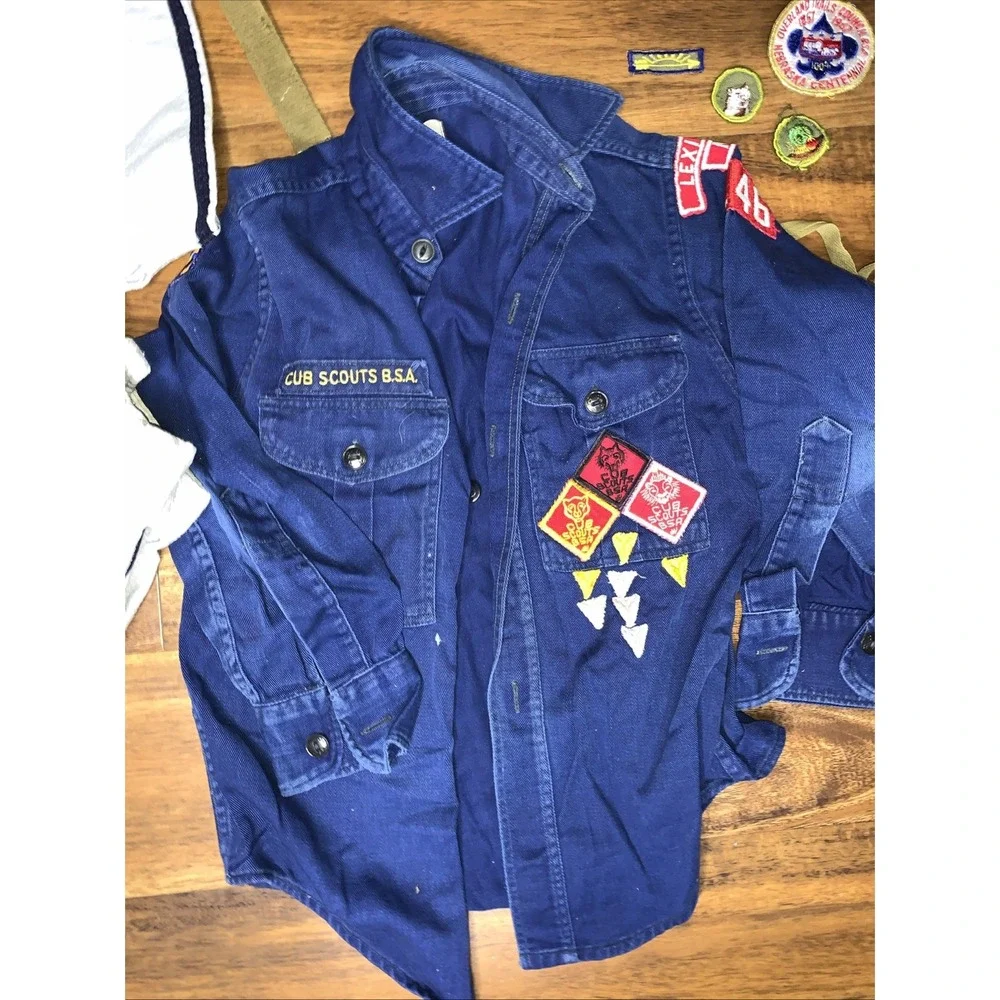 Vintage Boyscouts Cubscouts Lot Of 23 Items From 1950s Cubscouts BSOA